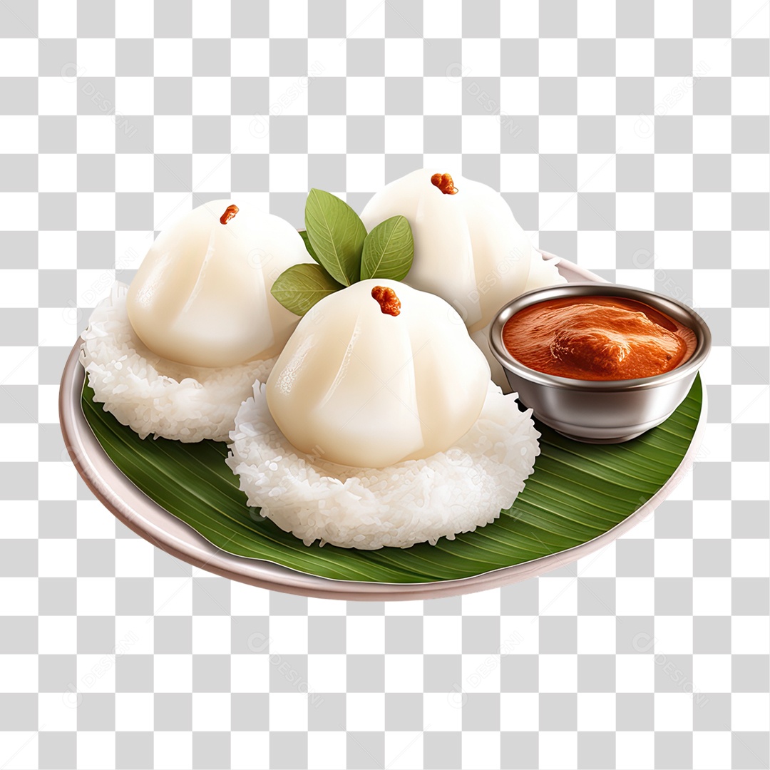 Bolo de Arroz PNG Transparente