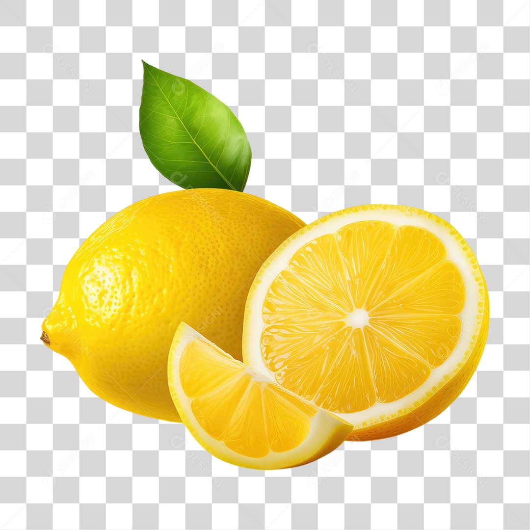Fruta Limão PNG Transparente