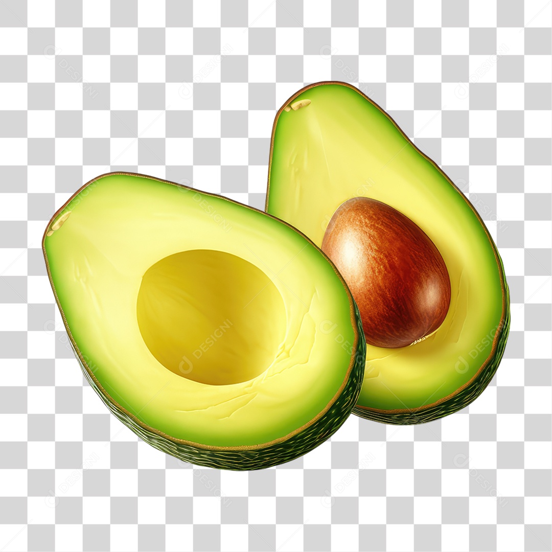 Fruta Abacate PNG Transparente
