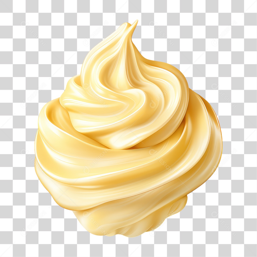 Glace Amarelo PNG Transparente