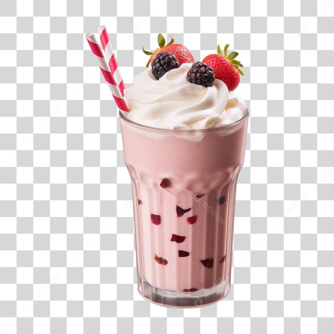 Copo de Sorvete PNG Transparente