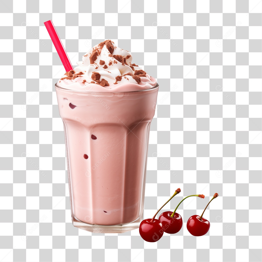 Copo de Sorvete PNG Transparente