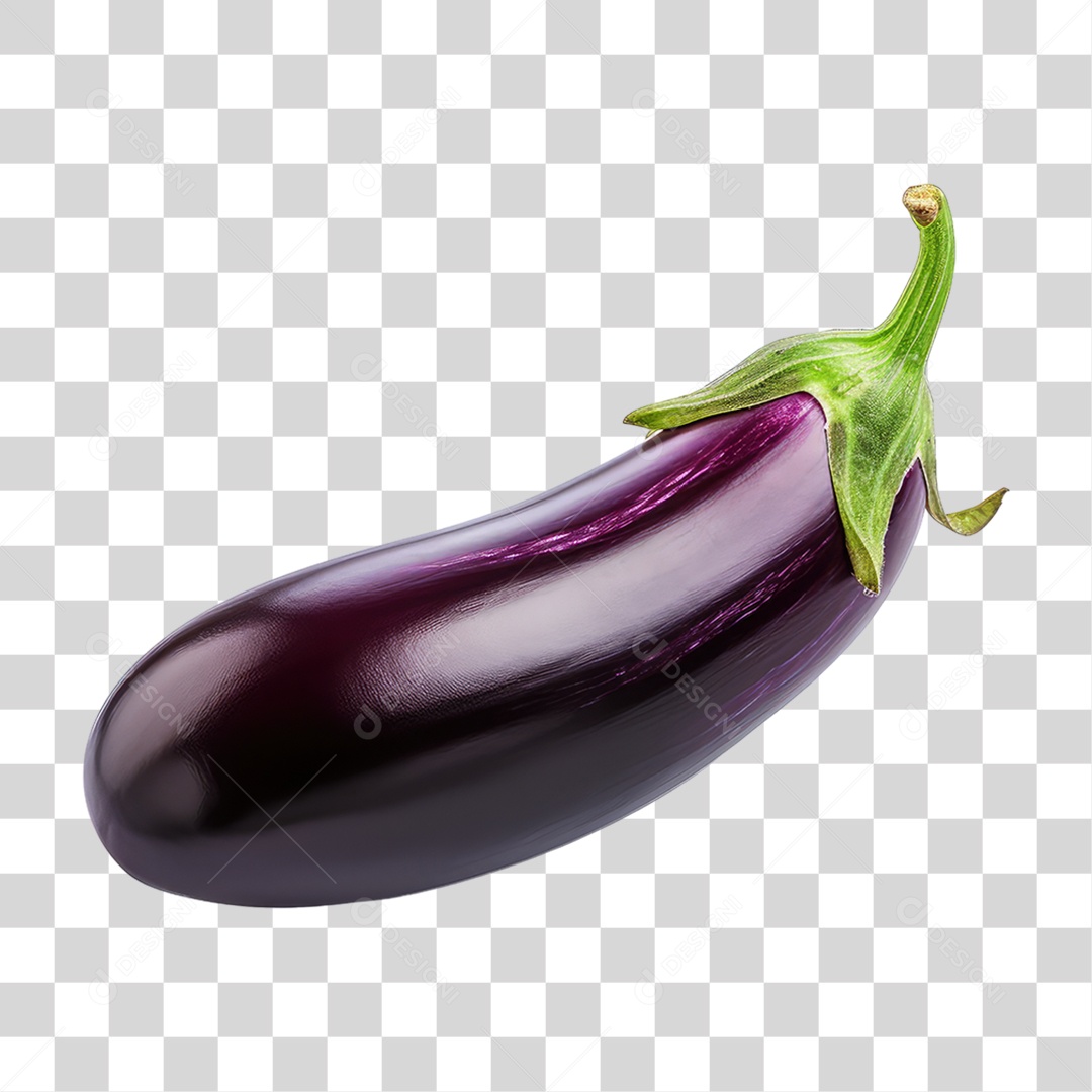 Beringela Verdura PNG Transparente