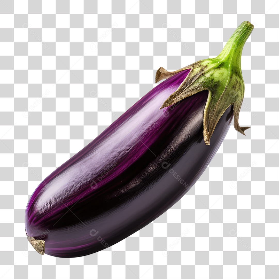 Beringela Verdura PNG Transparente