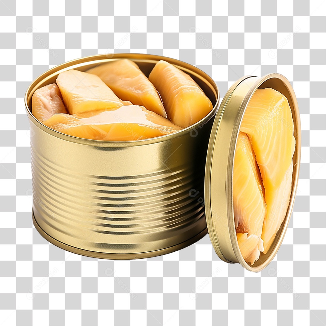 Brotos de Bambu Enlatados PNG Transparente