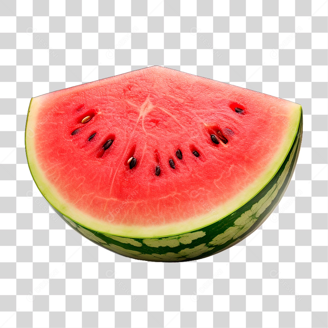 Fatia de Melancia PNG Transparente