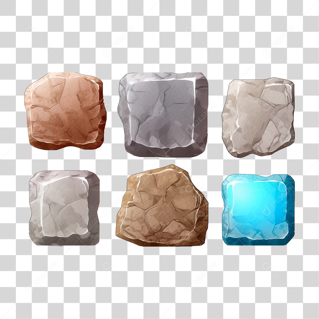 Pedras PNG Transparente