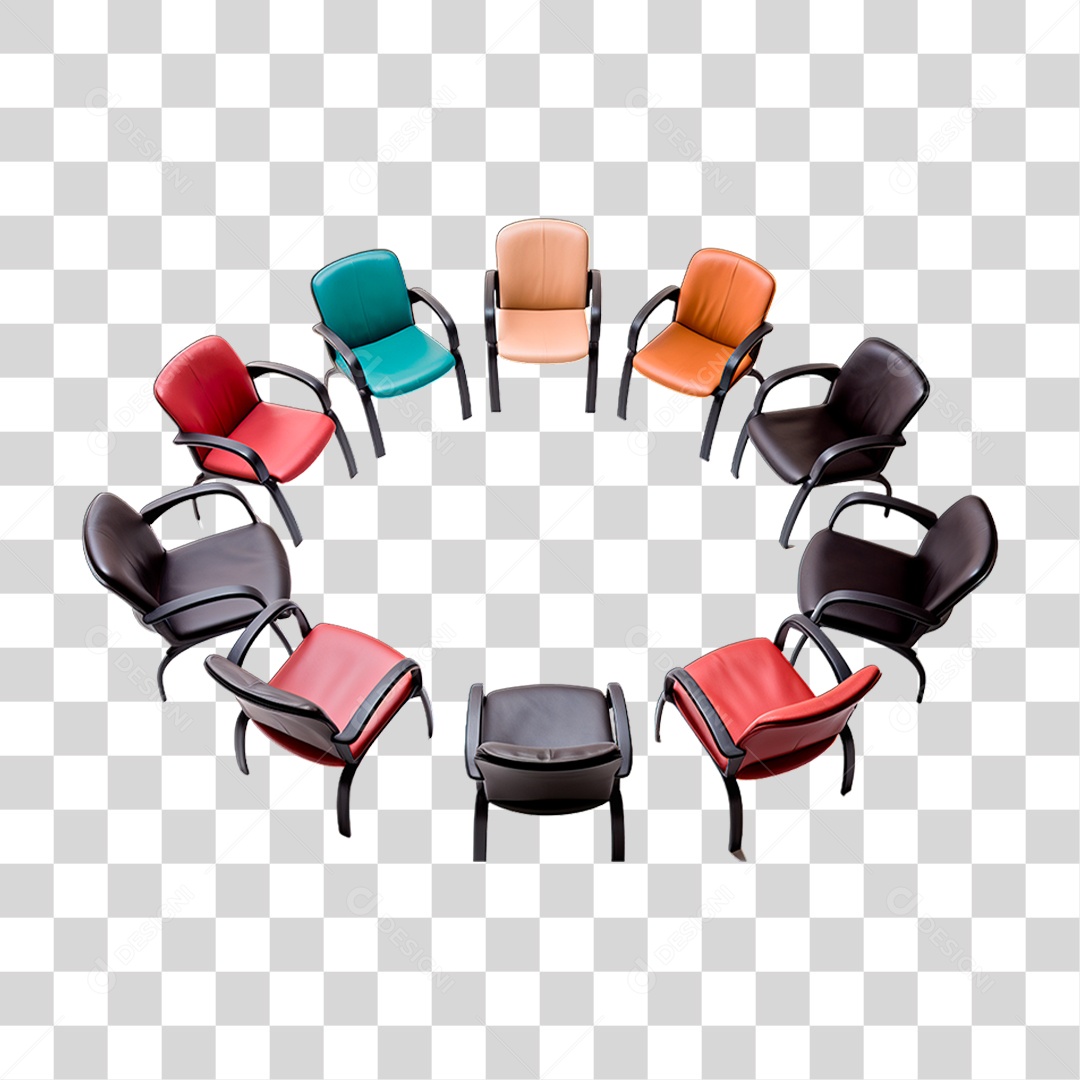 Roda de Cadeira PNG Transparente