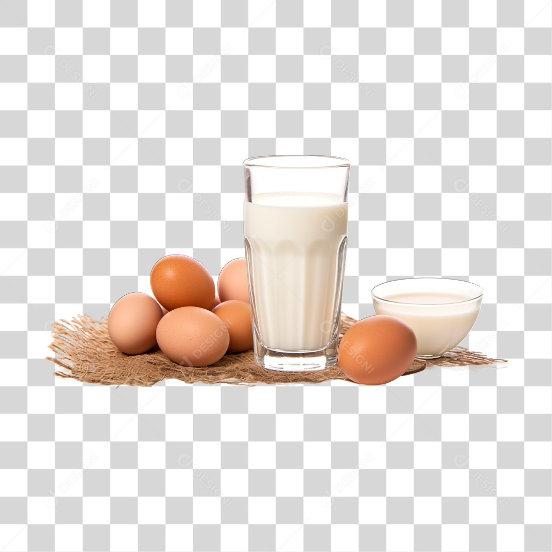 Ovos Copo de Leite PNG Transparente