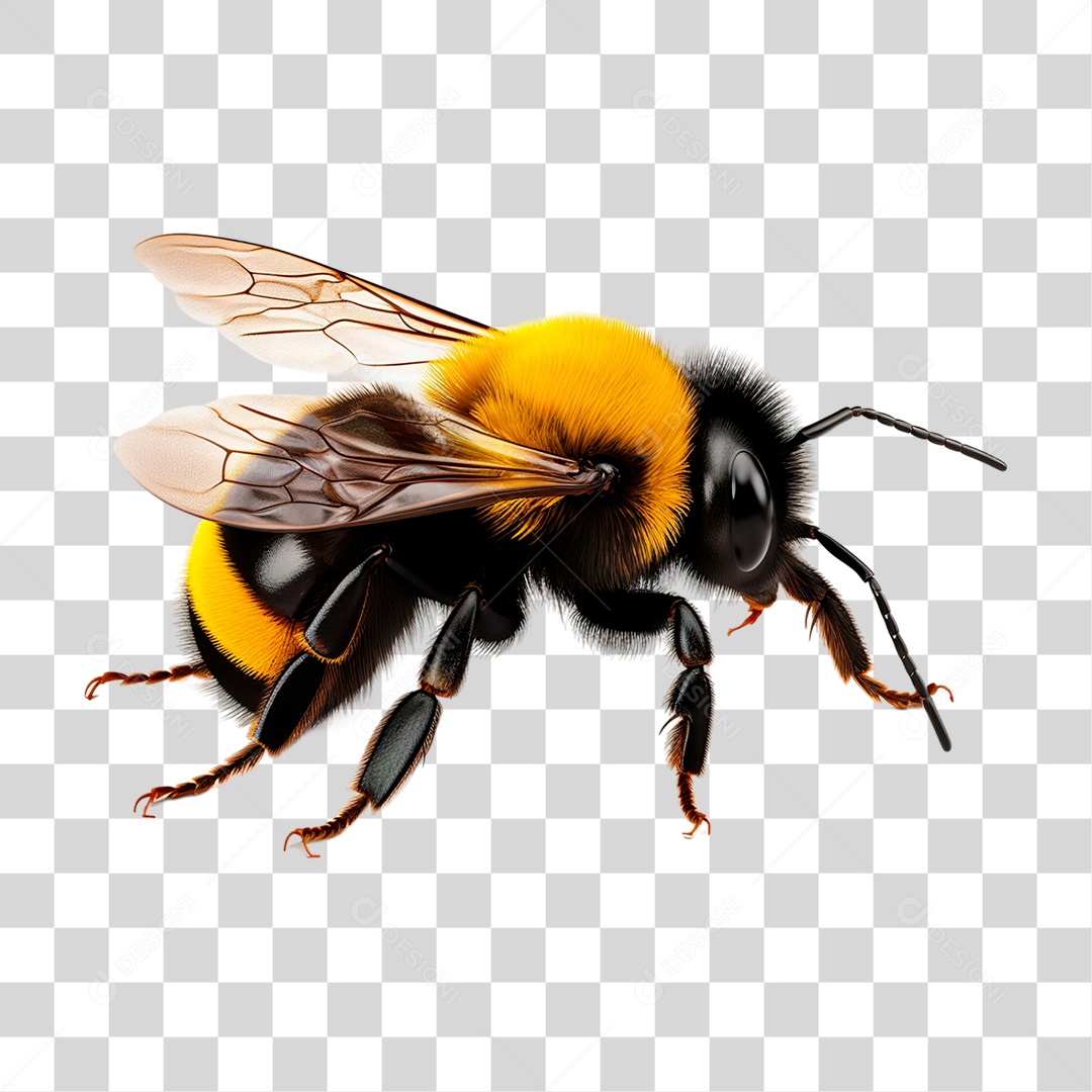 Abelha PNG Transparente