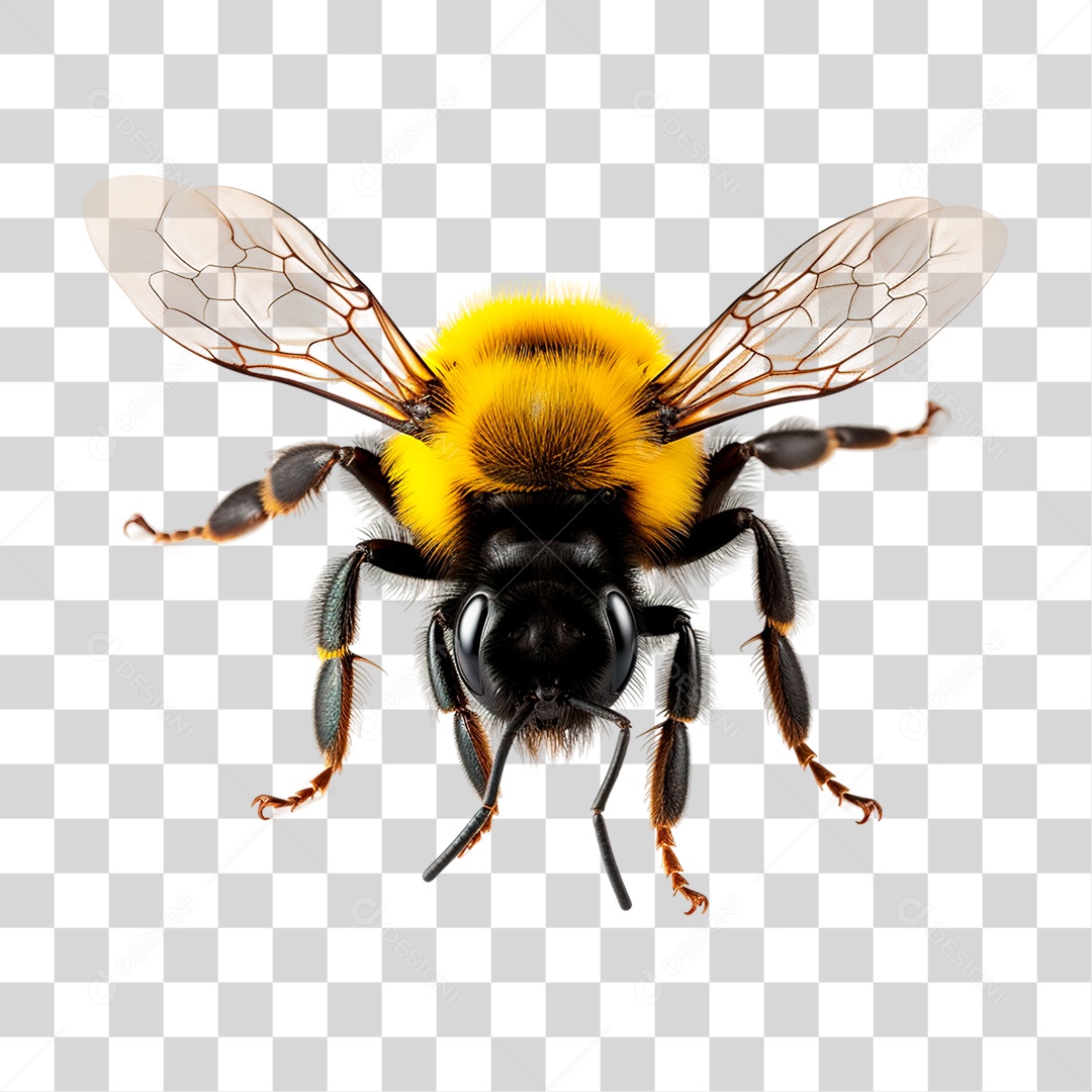 Abelha PNG Transparente