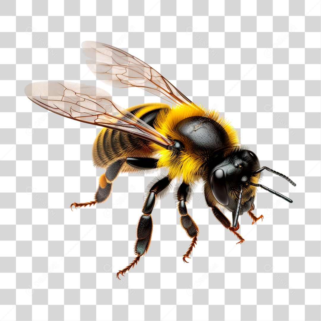 Abelha PNG Transparente