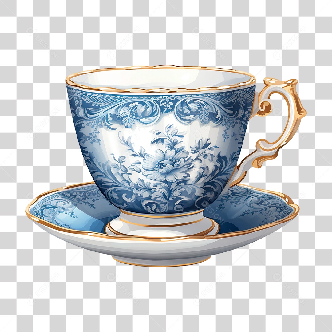 Xícara de Cerâmica PNG Transparente