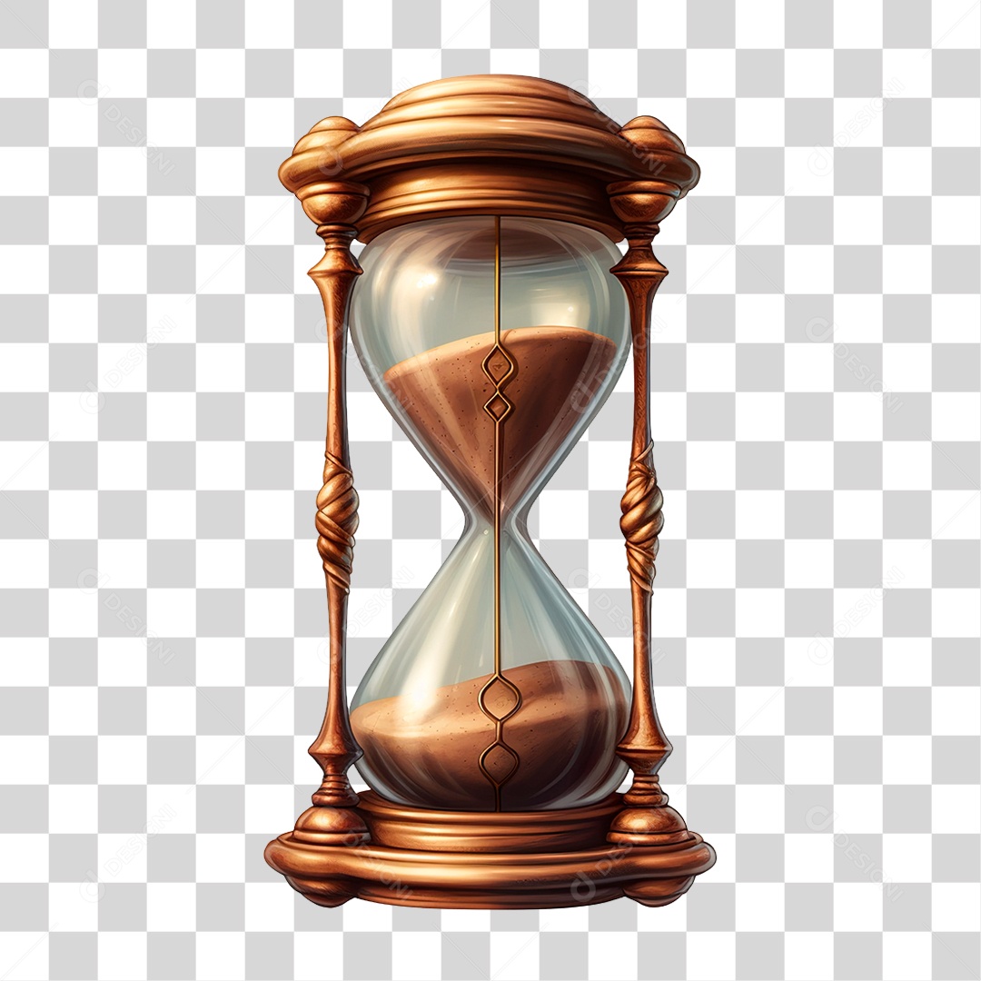 Ampulheta PNG Transparente