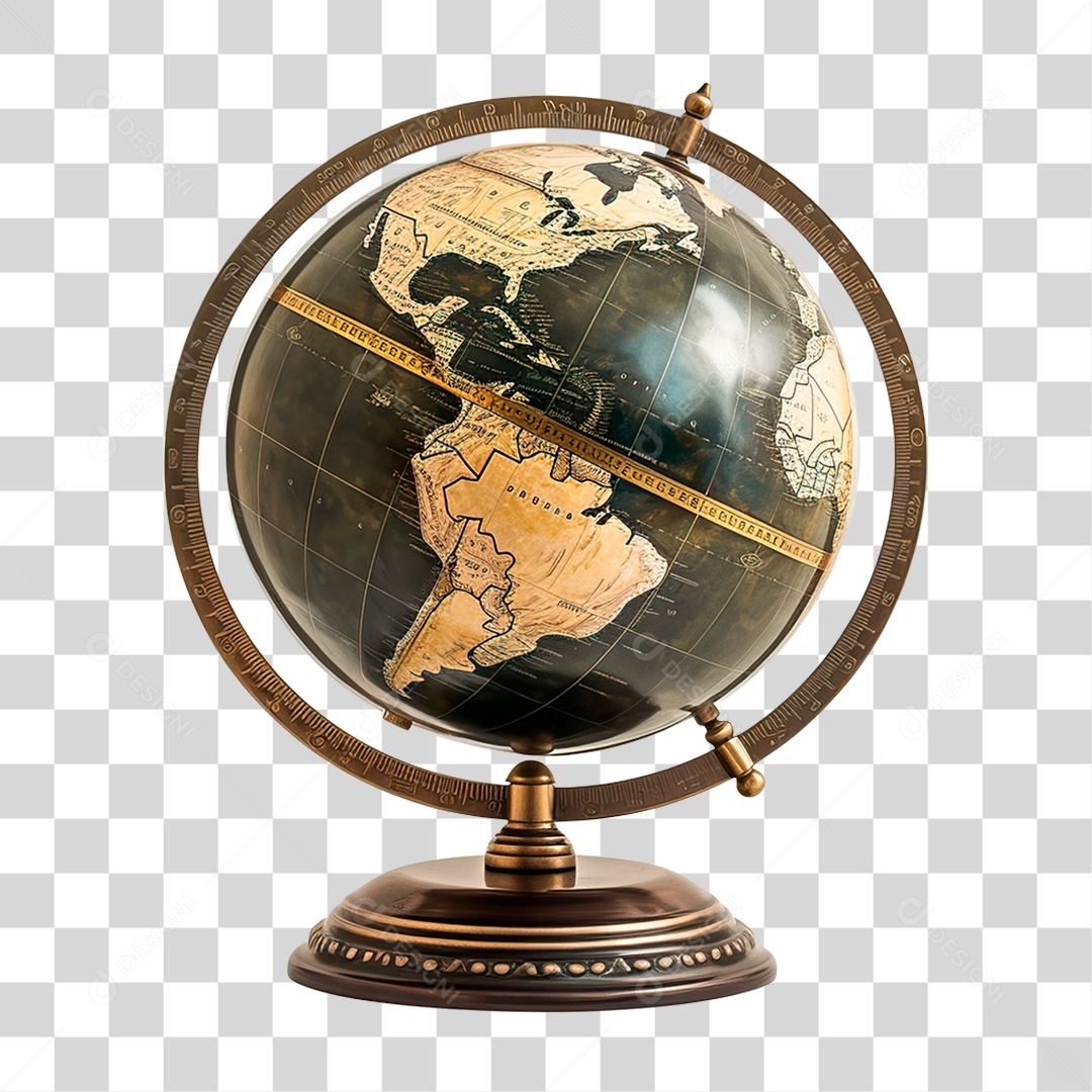 Globo Terrestre PNG Transparente