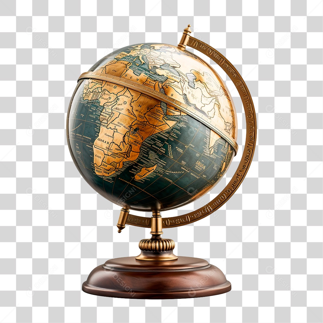 Globo Terrestre PNG Transparente