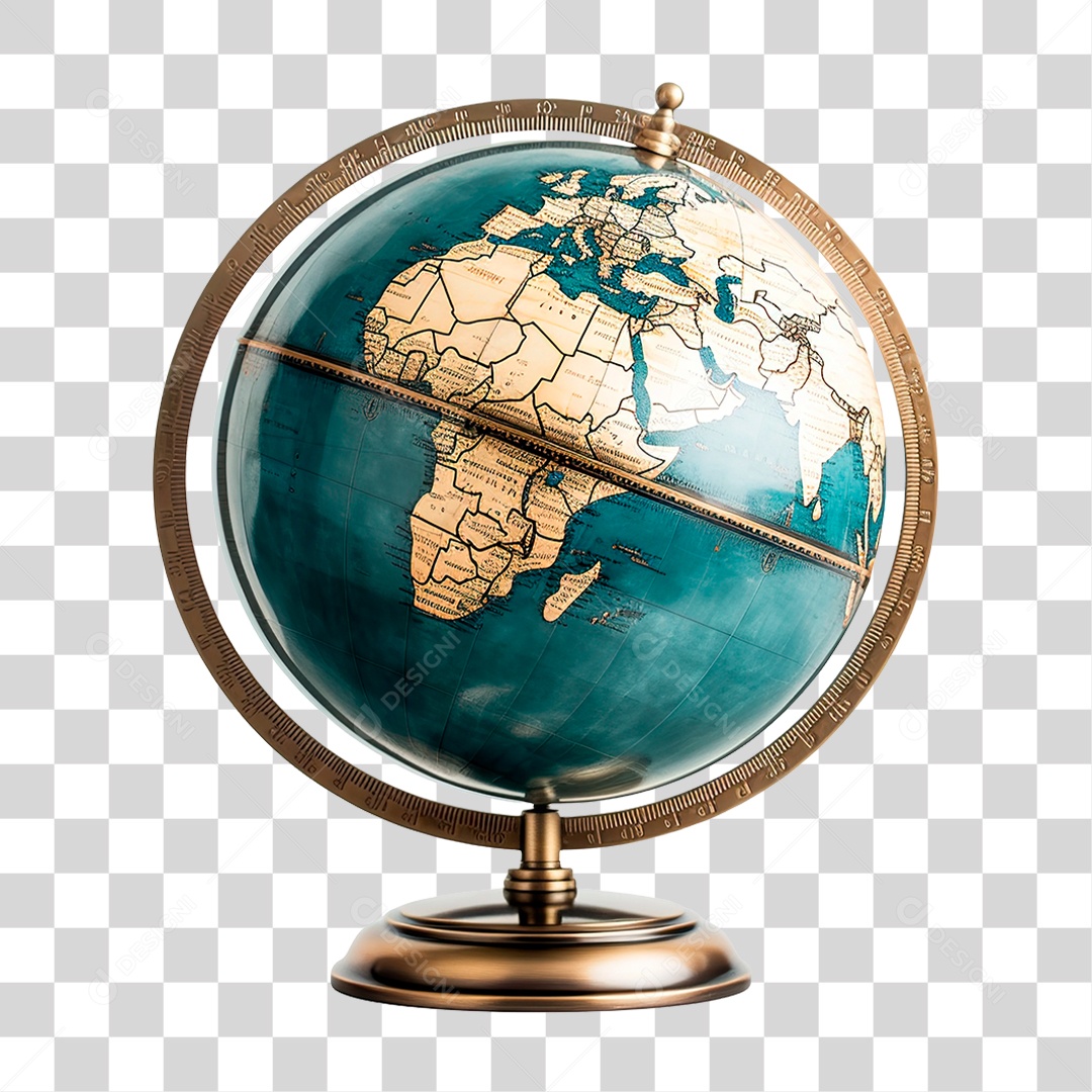 Globo Terrestre PNG Transparente