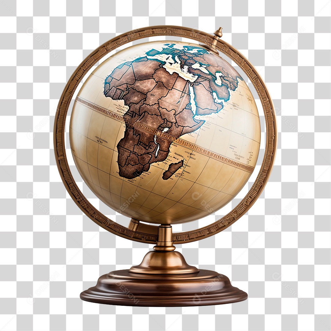 Globo Terrestre PNG Transparente