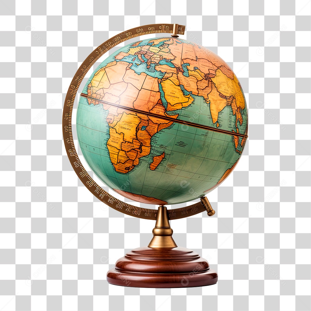 Globo Terrestre PNG Transparente