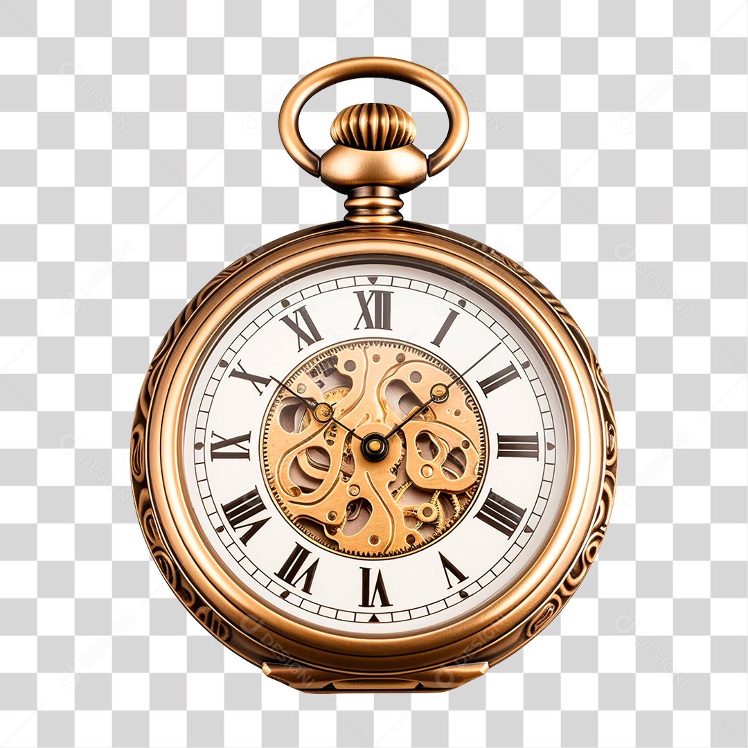 Relógio Antigo PNG Transparente