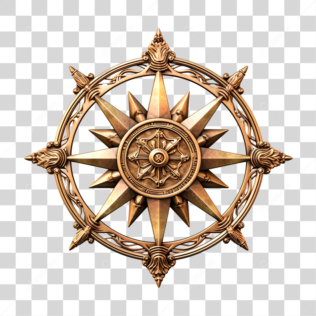Bússola PNG Transparente