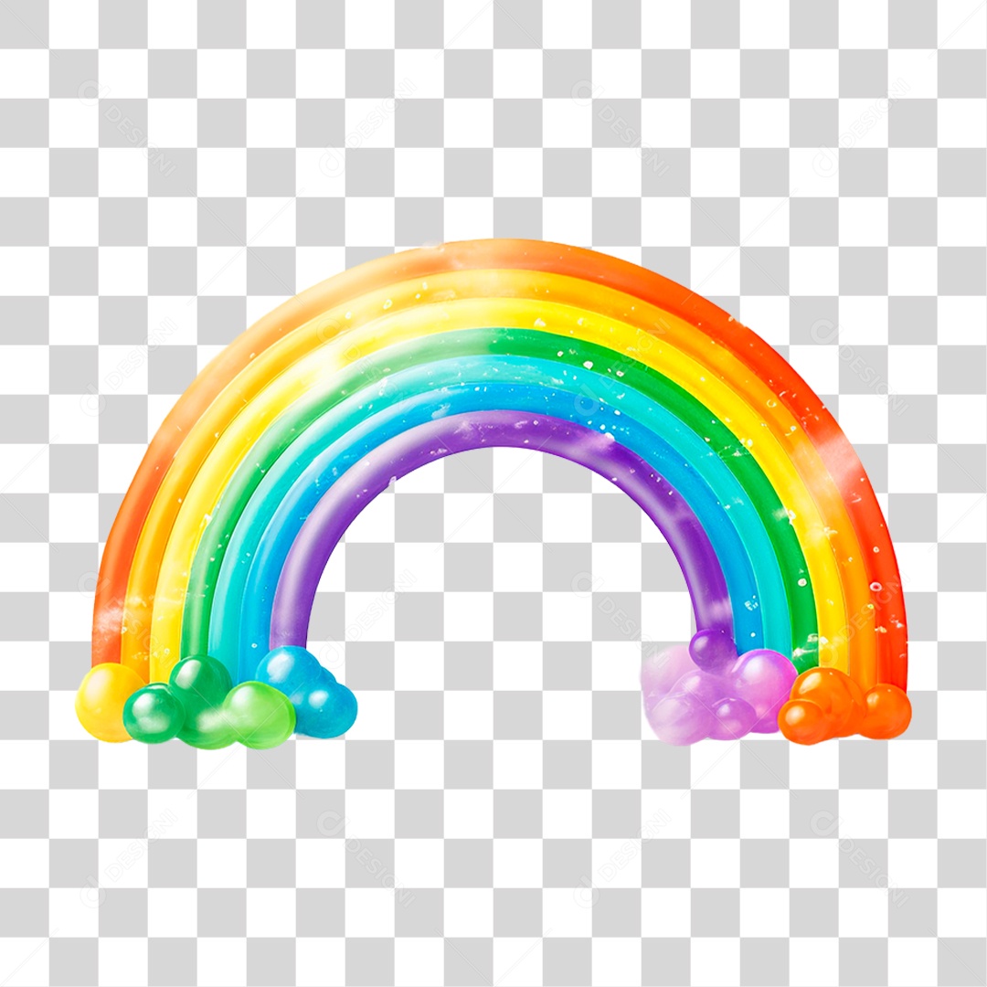 Arco-íris PNG Transparente