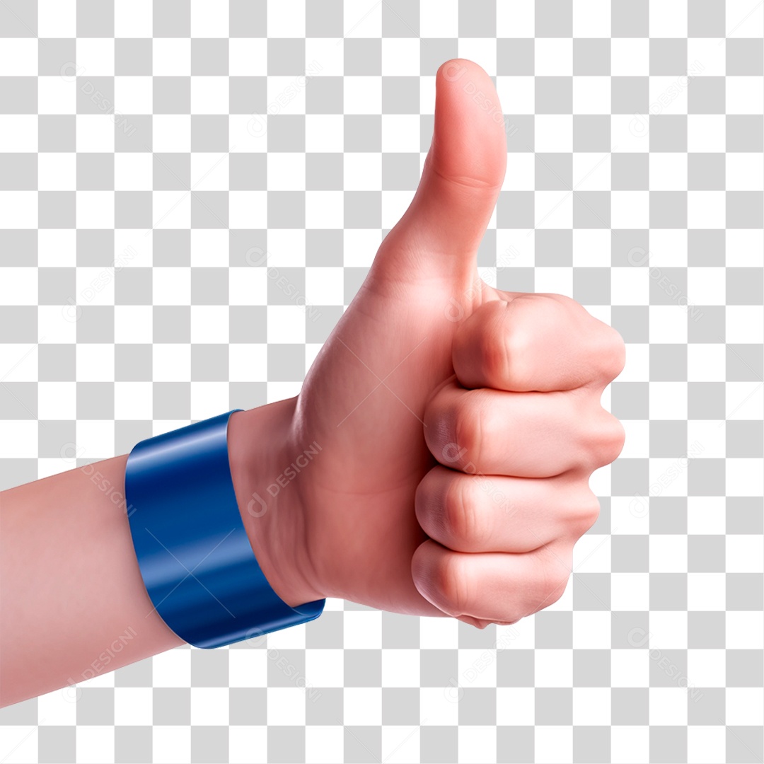 Mão Acenando PNG Transparente