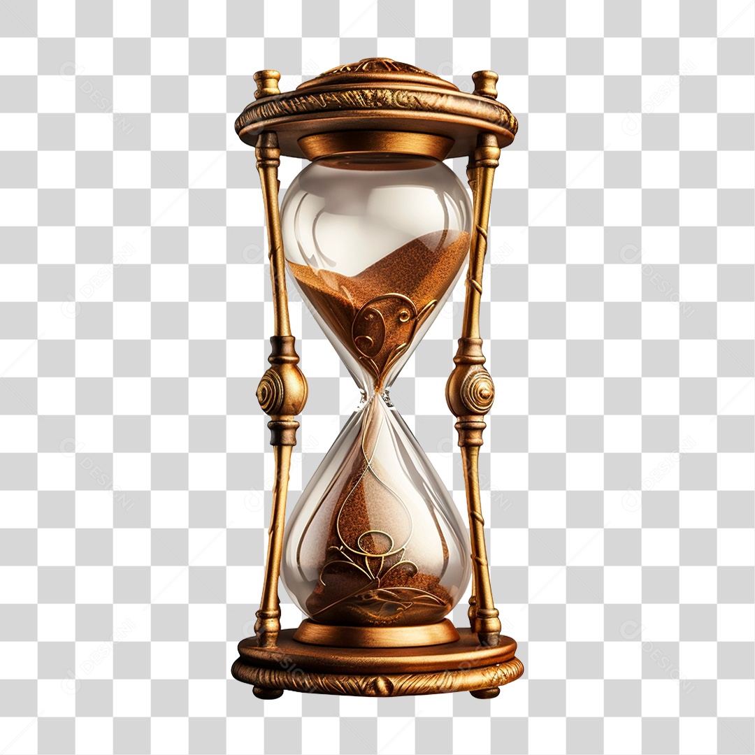 Ampulheta PNG Transparente