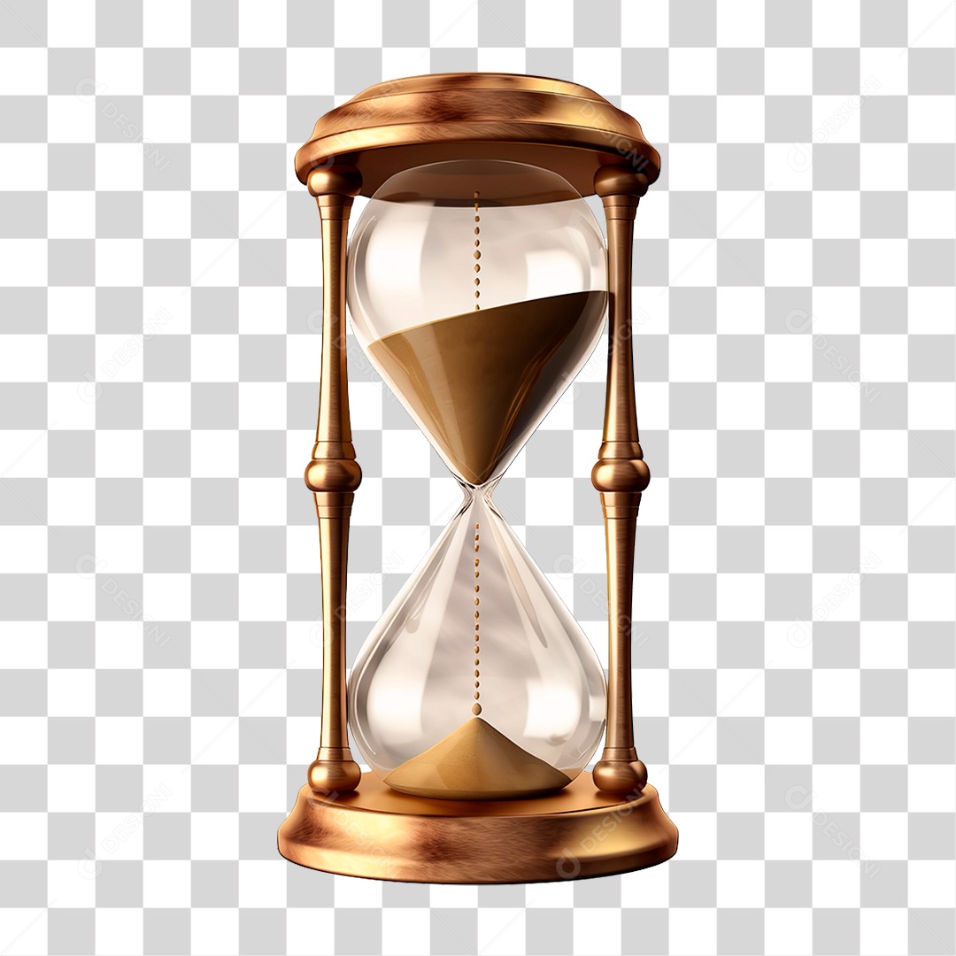 Ampulheta PNG Transparente