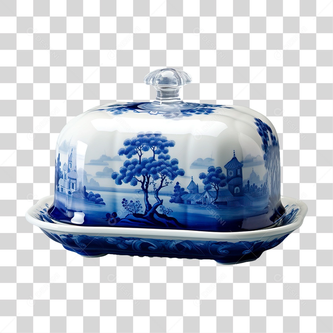 Tigela de Porcelana PNG Transparente