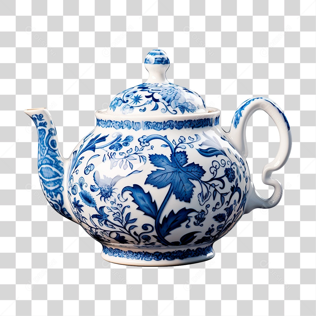 Bule de Cerâmica PNG Transparente