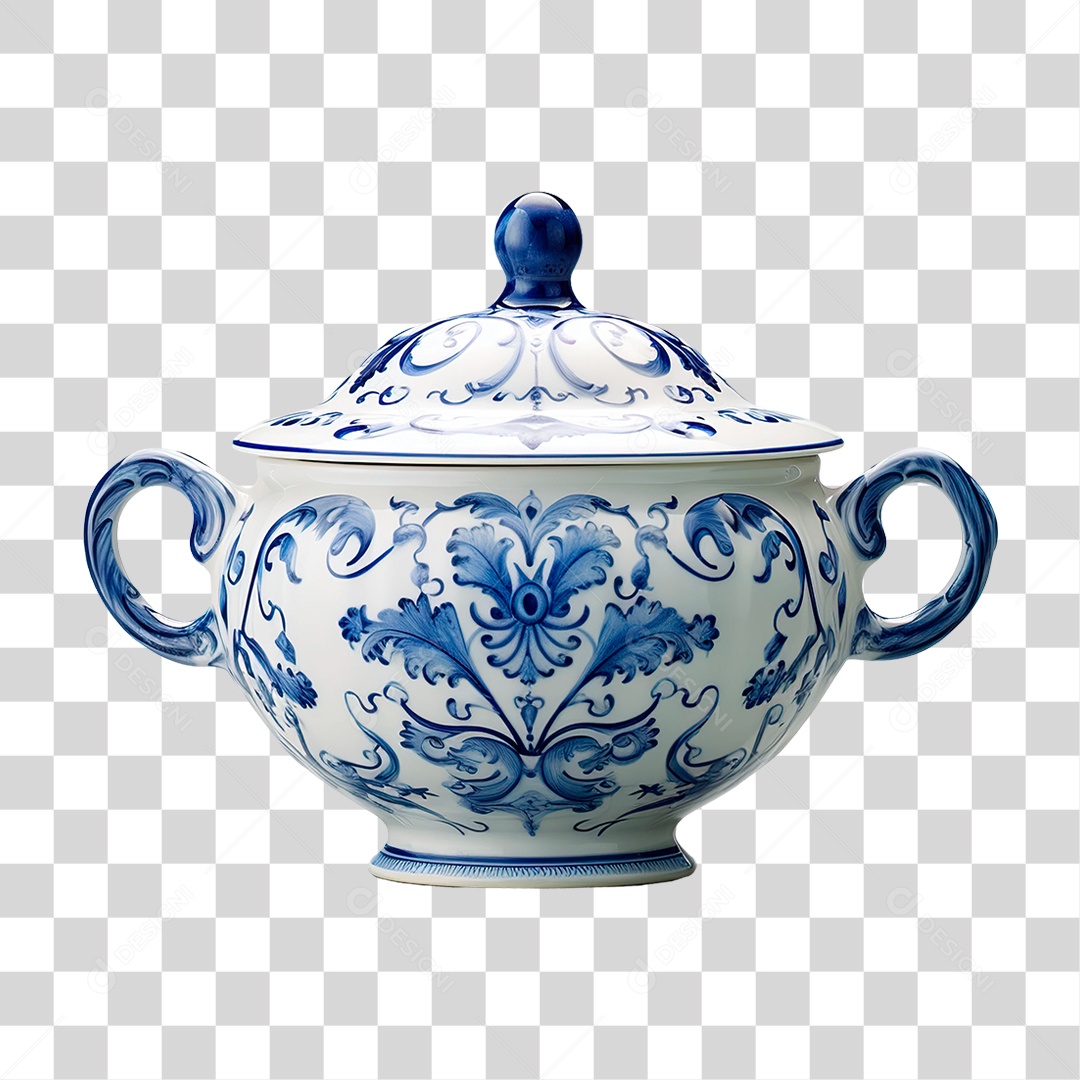 Tigela de Porcelana PNG Transparente