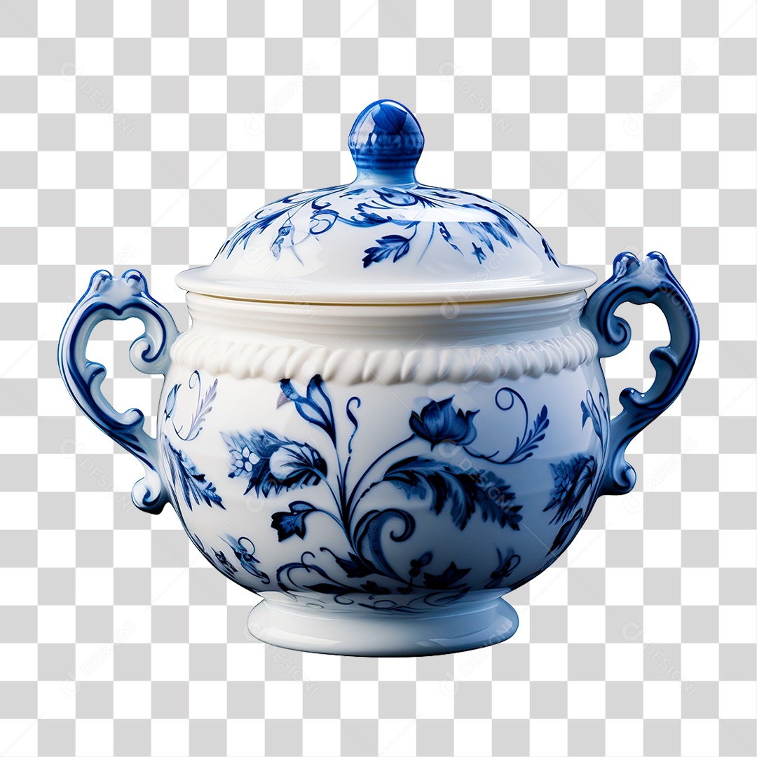 Tigela de Porcelana PNG Transparente