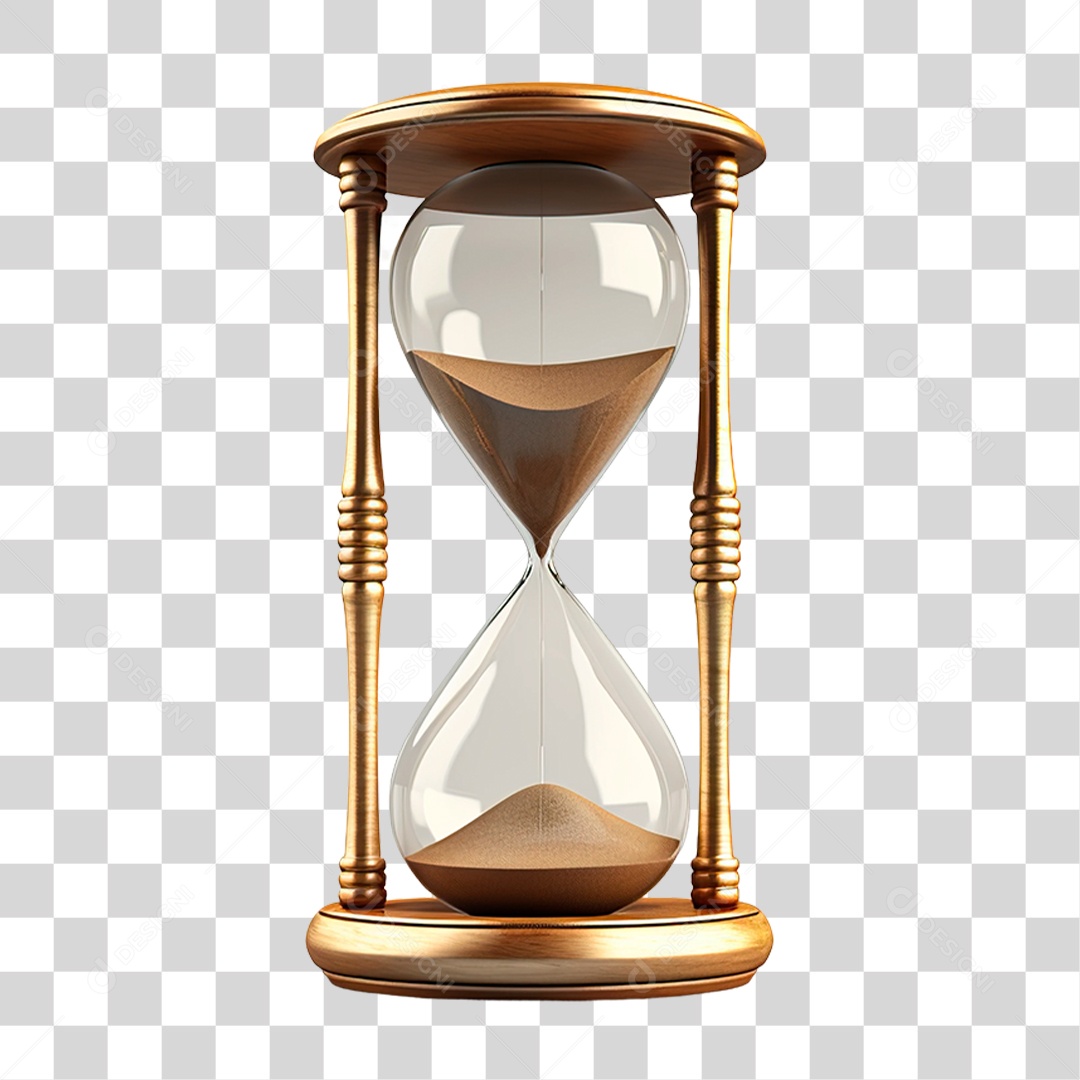 Ampulheta PNG Transparente