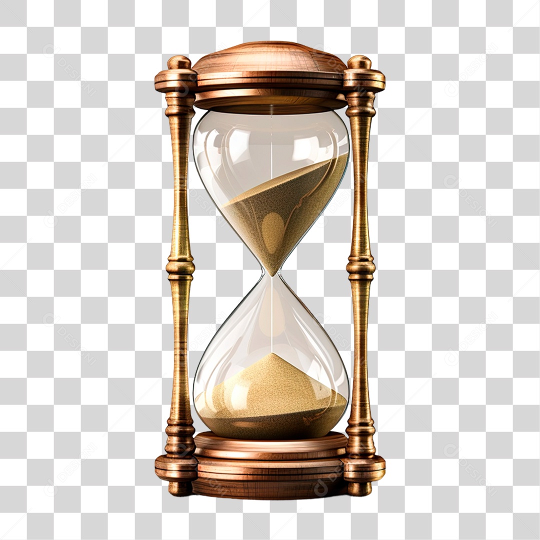 Ampulheta PNG Transparente