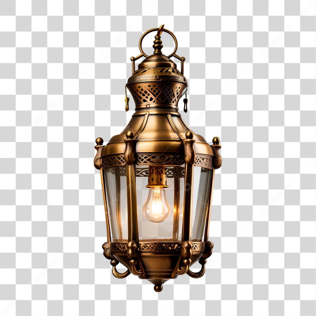 Lanterna Islâmica PNG Transparente