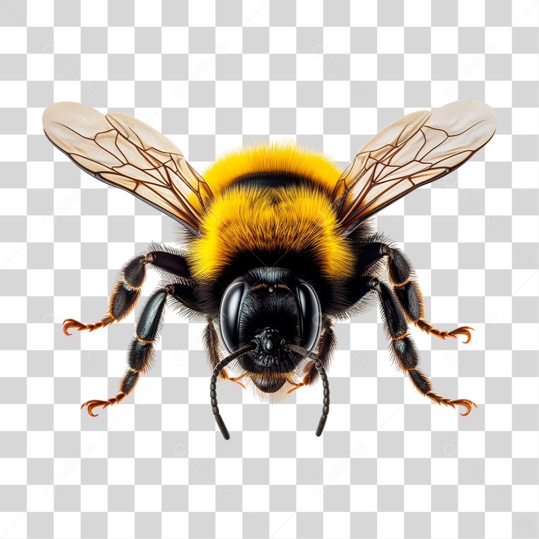 Abelha PNG Transparente