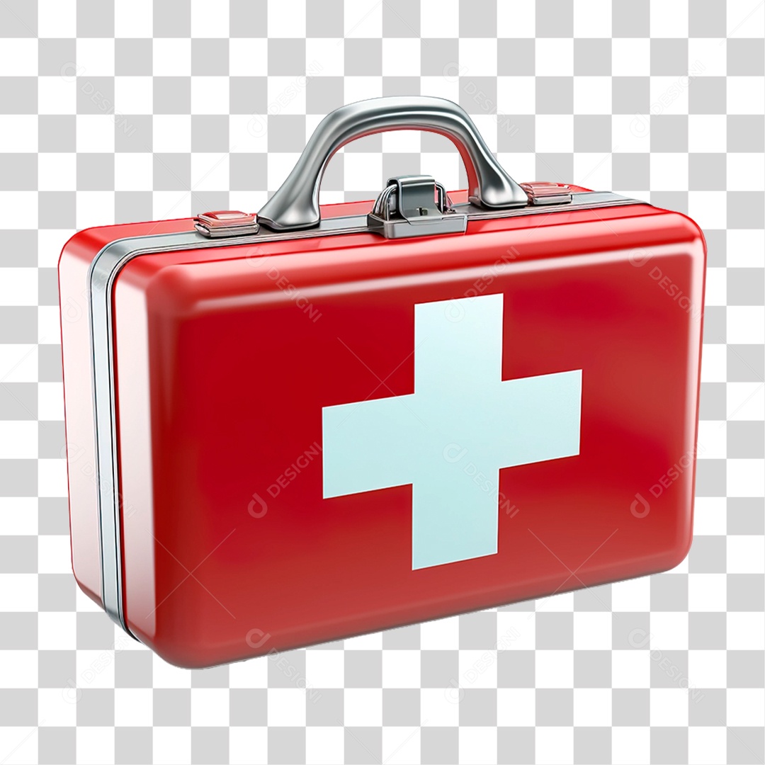 Kit Primeiro Socorros PNG Transparente