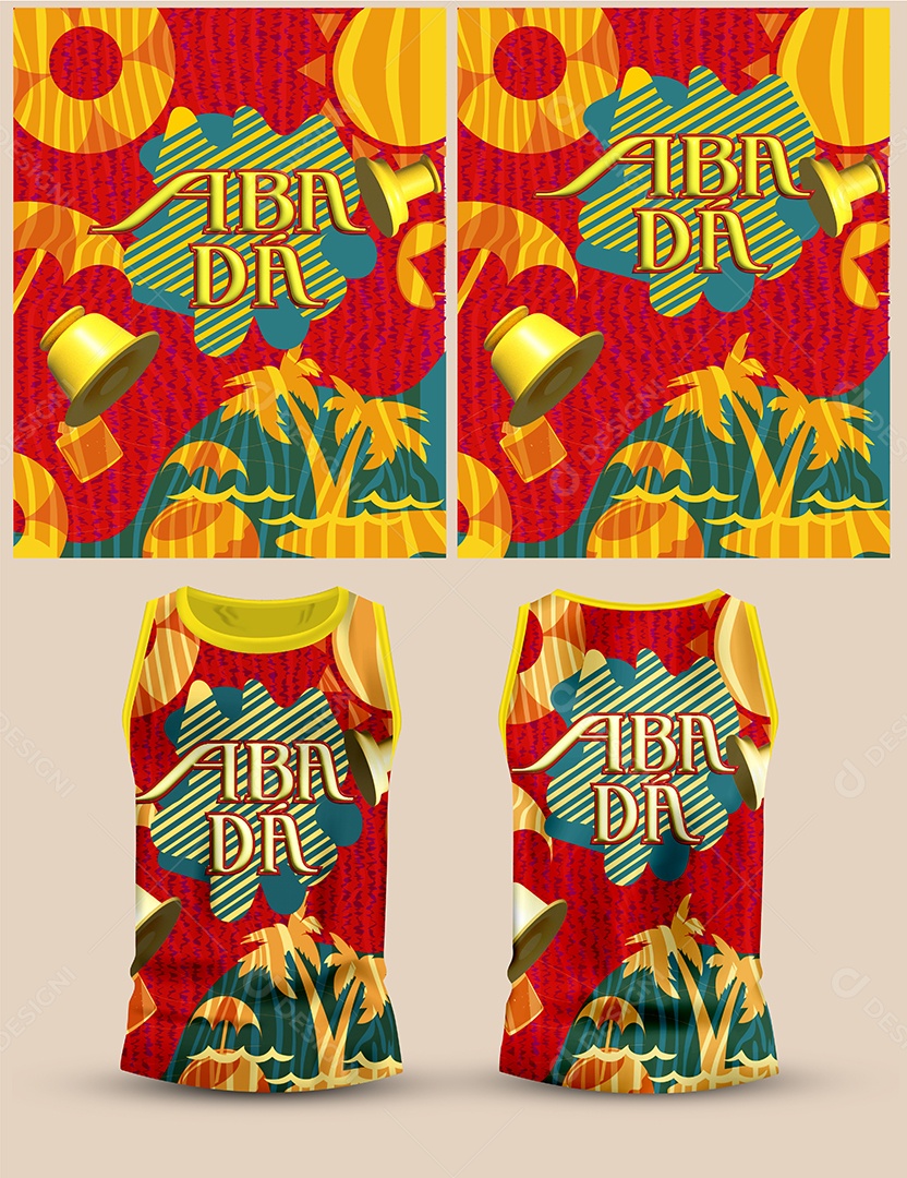 Modelo de Abadá de Carnaval AI