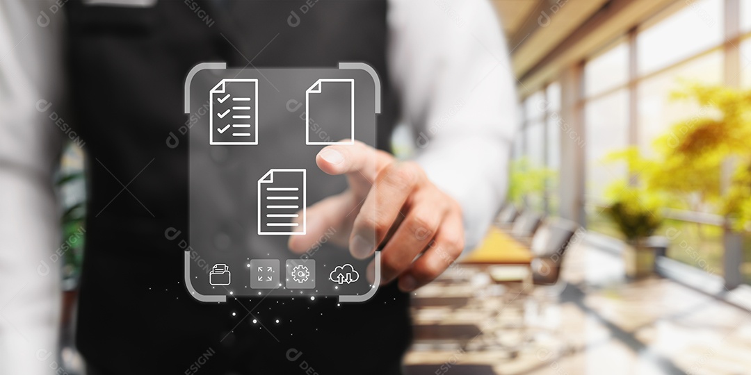 Homem empresário de negócios