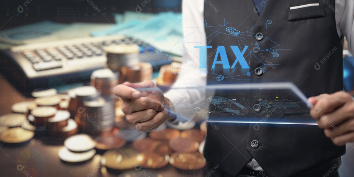 Homem empresário de negócios