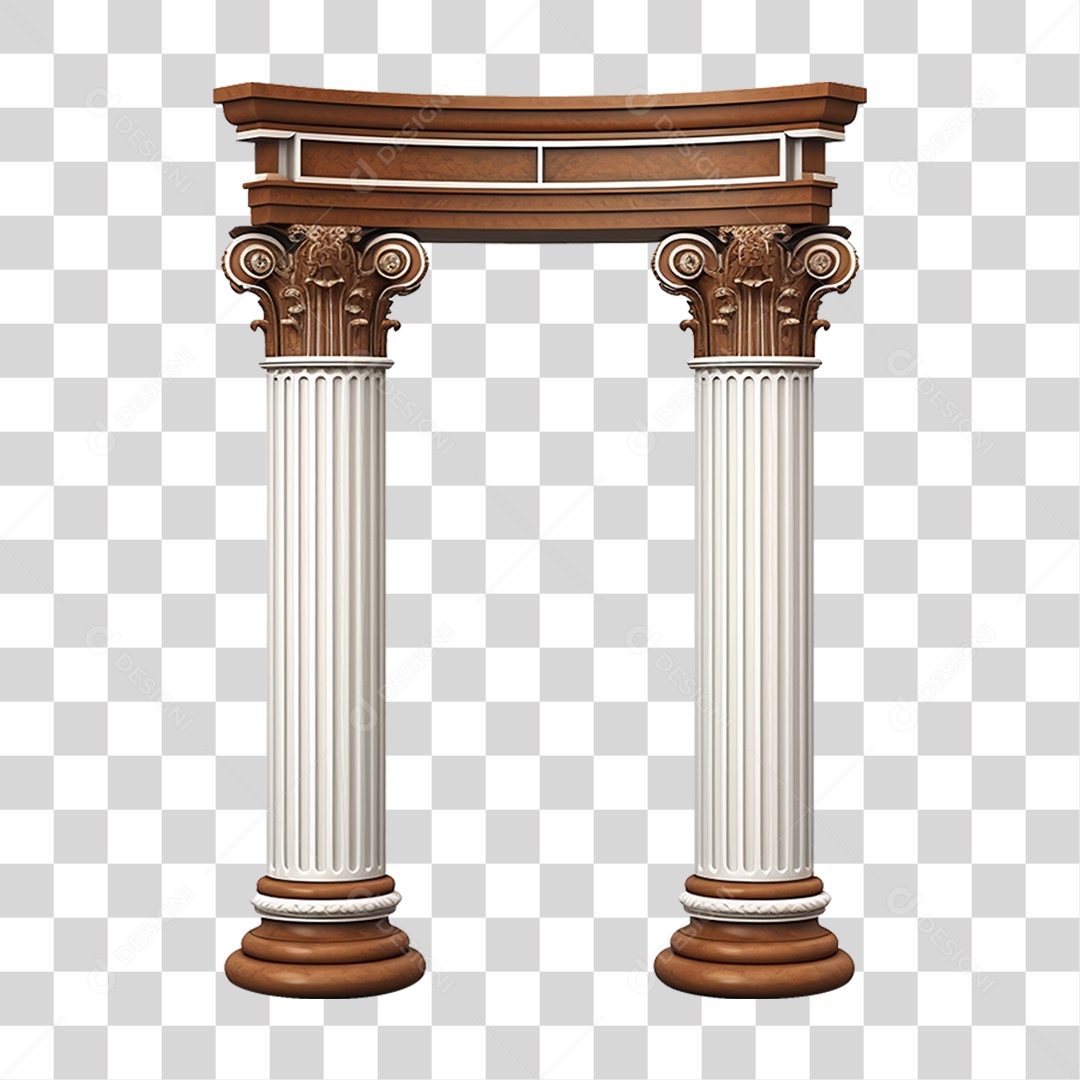 Colunas Grega Estruturas PNG Transparente