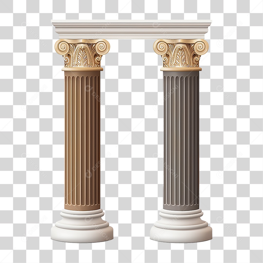 Colunas Grega Estruturas PNG Transparente