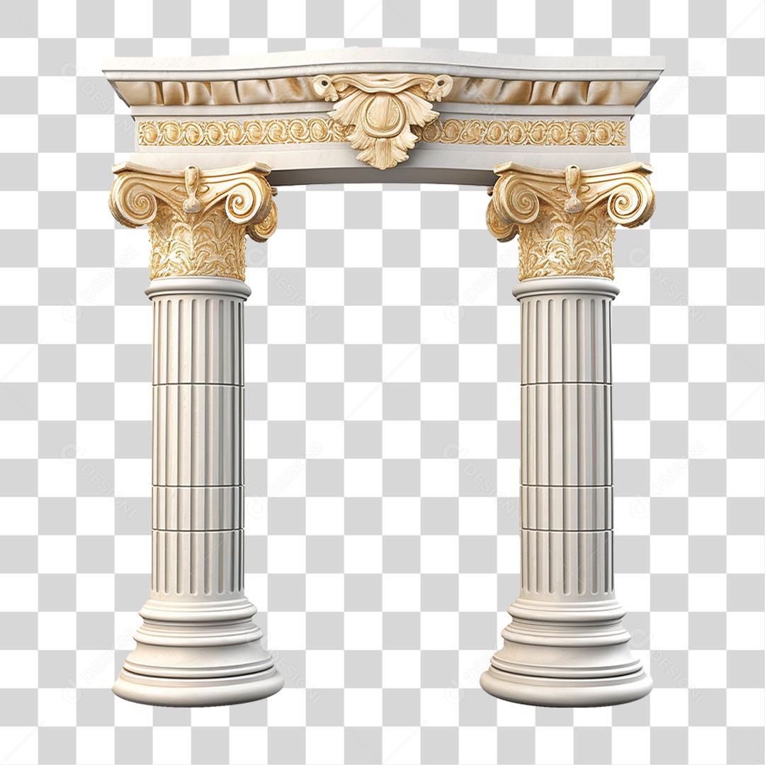 Colunas Grega Estruturas PNG Transparente