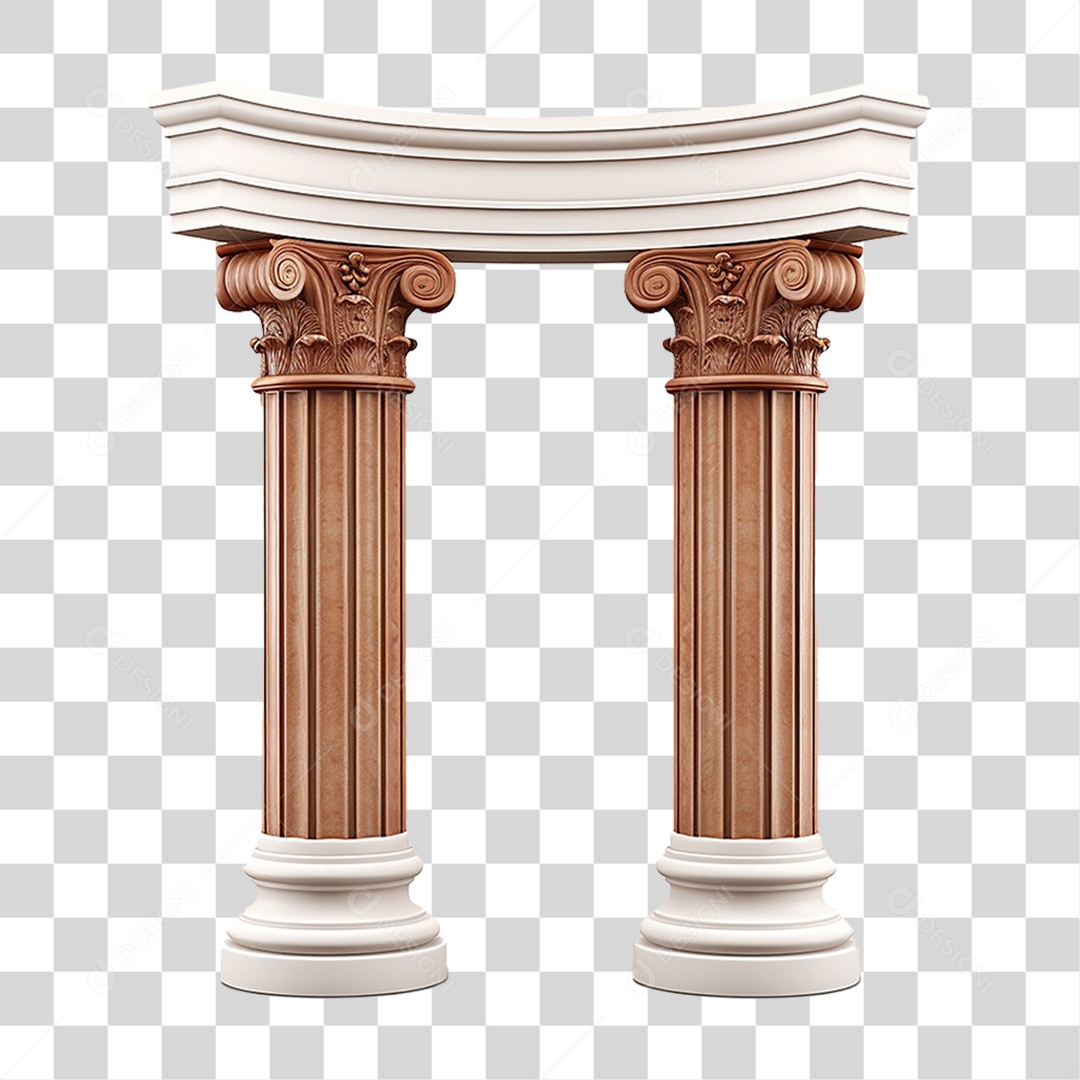 Colunas Grega Estruturas PNG Transparente
