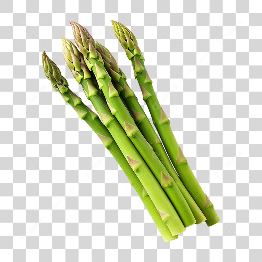 Aspargos Verdes PNG Transparente