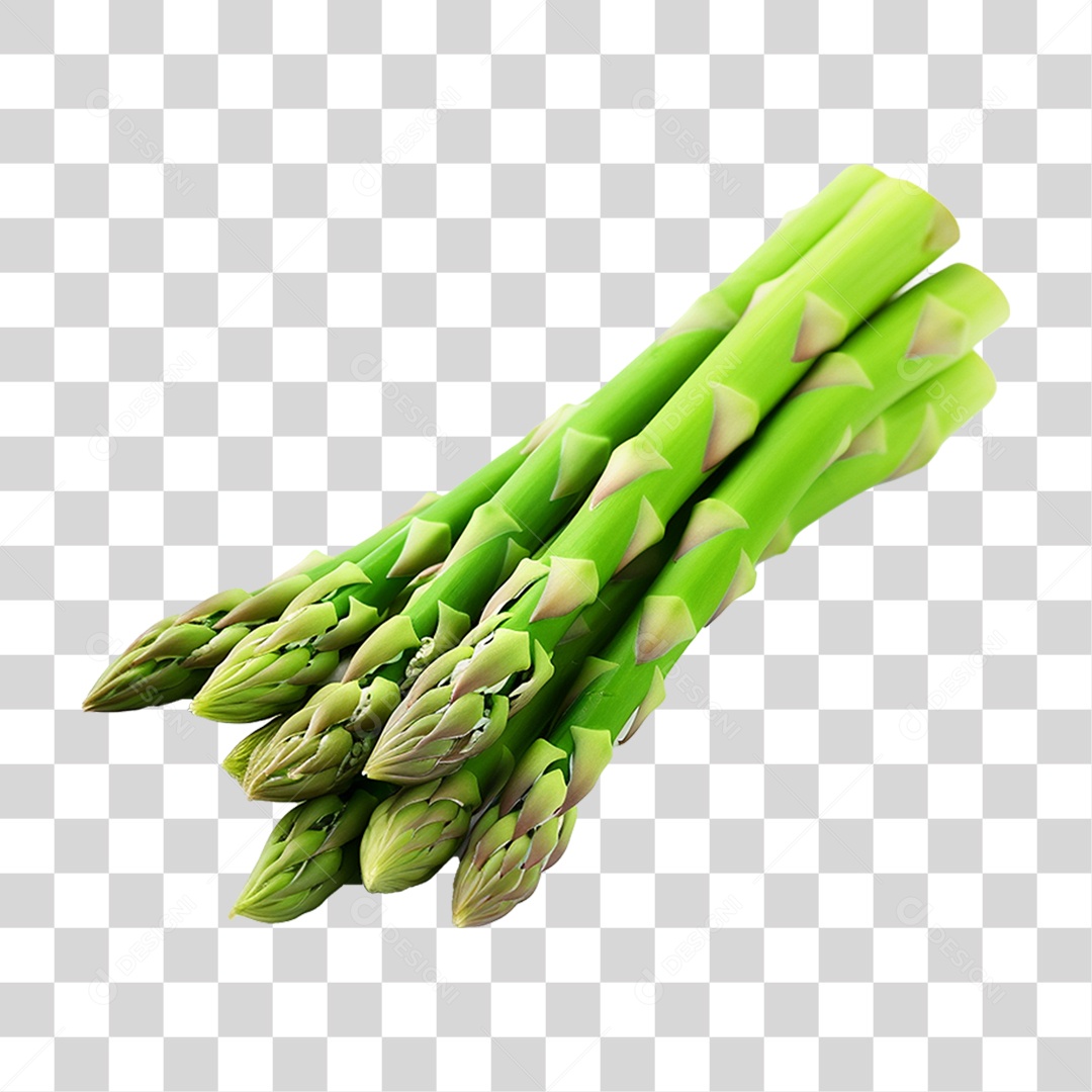 Aspargos Verdes PNG Transparente