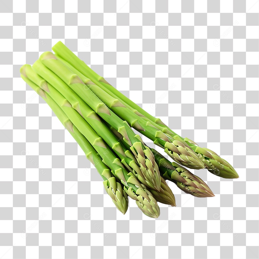 Aspargos Verdes PNG Transparente