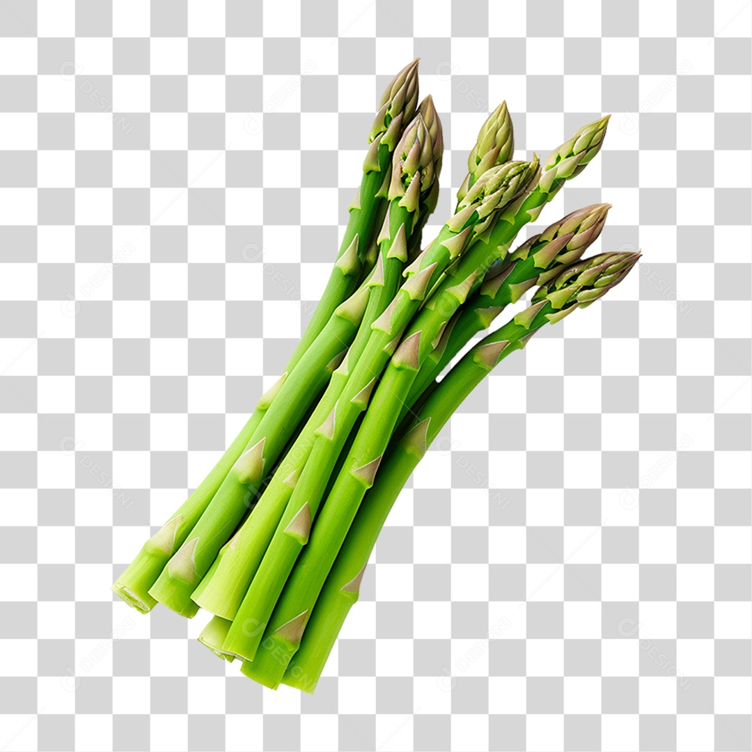 Aspargos Verdes PNG Transparente