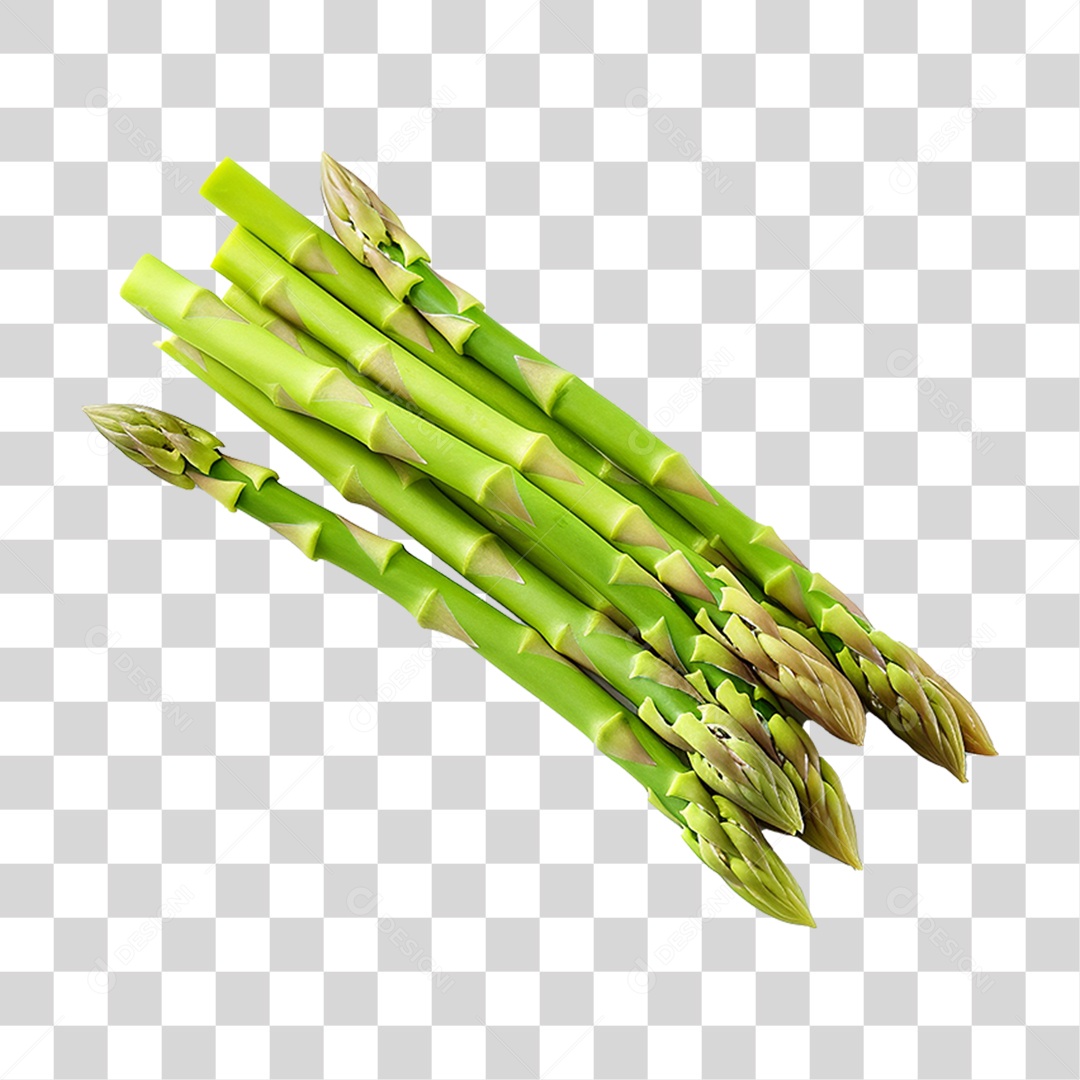 Aspargos Verdes PNG Transparente